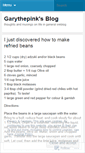 Mobile Screenshot of garythepink.wordpress.com
