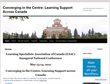 Tablet Screenshot of lsac2011.wordpress.com