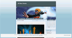 Desktop Screenshot of narutoview.wordpress.com