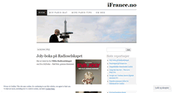 Desktop Screenshot of ifrance.wordpress.com