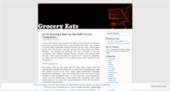 Desktop Screenshot of groceryeats.wordpress.com