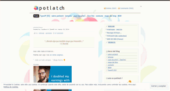 Desktop Screenshot of potlatch.wordpress.com