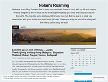 Tablet Screenshot of nolananderson.wordpress.com