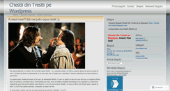 Desktop Screenshot of chestidintrestii.wordpress.com