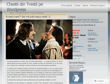 Tablet Screenshot of chestidintrestii.wordpress.com