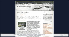 Desktop Screenshot of flatvadteina.wordpress.com