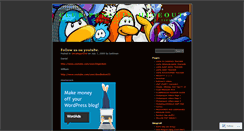 Desktop Screenshot of clubpenguinhideout.wordpress.com