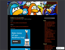 Tablet Screenshot of clubpenguinhideout.wordpress.com
