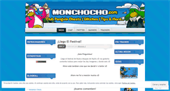 Desktop Screenshot of monchochoes.wordpress.com