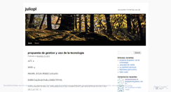 Desktop Screenshot of juliopl.wordpress.com