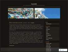 Tablet Screenshot of hausalah.wordpress.com