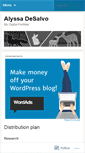 Mobile Screenshot of desalvaa.wordpress.com