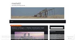 Desktop Screenshot of mashakil.wordpress.com