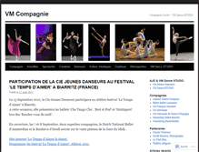 Tablet Screenshot of ciejeunesdanseurs.wordpress.com