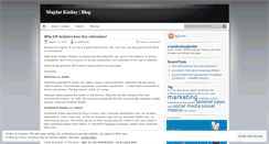 Desktop Screenshot of mujdatkizilay.wordpress.com