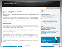 Tablet Screenshot of mujdatkizilay.wordpress.com