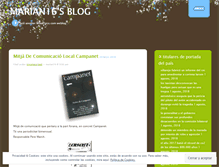 Tablet Screenshot of marian16.wordpress.com