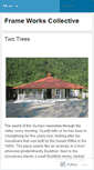 Mobile Screenshot of frameworkscollective.wordpress.com