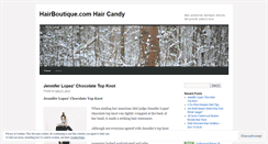 Desktop Screenshot of hairboutiquehairtalk.wordpress.com