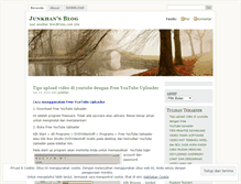 Tablet Screenshot of junkhan.wordpress.com