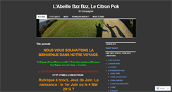 Desktop Screenshot of bzzbzzpok.wordpress.com