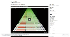 Desktop Screenshot of dliteracy.wordpress.com