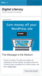 Mobile Screenshot of dliteracy.wordpress.com