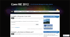 Desktop Screenshot of convi2012.wordpress.com