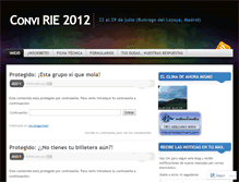 Tablet Screenshot of convi2012.wordpress.com