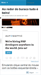 Mobile Screenshot of aoredordoburacotudoebeira.wordpress.com