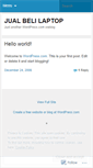 Mobile Screenshot of jualbelilaptop.wordpress.com
