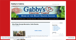 Desktop Screenshot of gabbyscabins.wordpress.com
