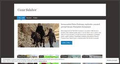 Desktop Screenshot of cezarsalahor.wordpress.com