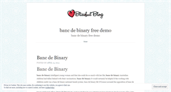 Desktop Screenshot of fr.bancdebinaryfreedemo.wordpress.com