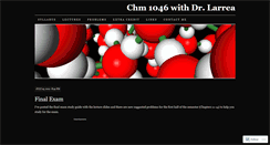 Desktop Screenshot of chm1046larrea.wordpress.com