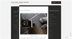 Desktop Screenshot of curvychickclassiccameras.wordpress.com