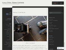 Tablet Screenshot of curvychickclassiccameras.wordpress.com