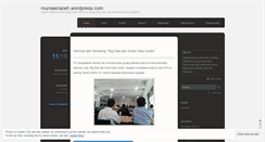 Desktop Screenshot of munawiraceh.wordpress.com