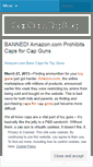 Mobile Screenshot of capgunsonline.wordpress.com