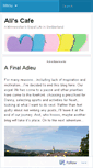Mobile Screenshot of aliscafe.wordpress.com