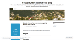 Desktop Screenshot of hhiblogger.wordpress.com