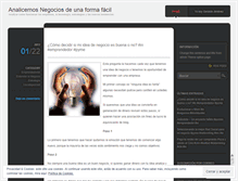Tablet Screenshot of gerardojimeneza.wordpress.com