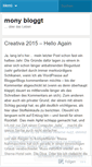 Mobile Screenshot of monybloggt.wordpress.com