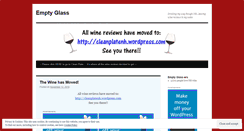 Desktop Screenshot of emptyglassnh.wordpress.com