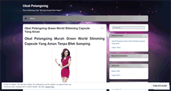 Desktop Screenshot of obatpelangsing64.wordpress.com