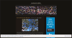 Desktop Screenshot of merchantsmillers.wordpress.com
