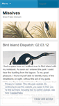 Mobile Screenshot of missivesweekly.wordpress.com