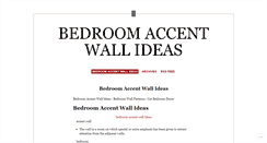 Desktop Screenshot of bedroomaccentwallideaspnrt.wordpress.com