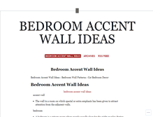 Tablet Screenshot of bedroomaccentwallideaspnrt.wordpress.com