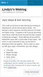 Mobile Screenshot of lindyu.wordpress.com